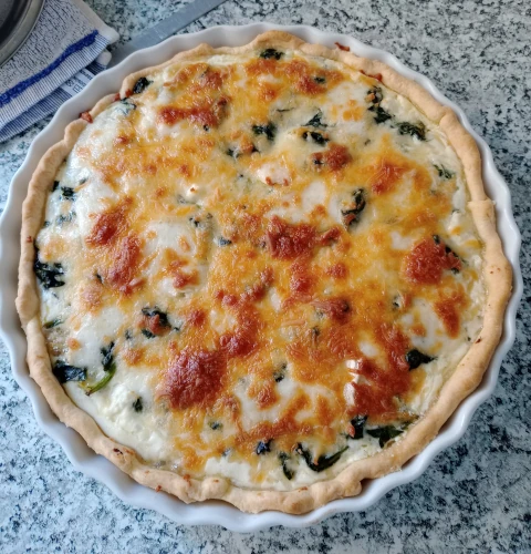 Quiche espinacas
