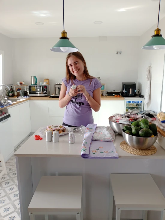 Taller cocina estudiante