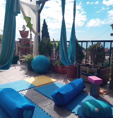 Zona yoga terraza