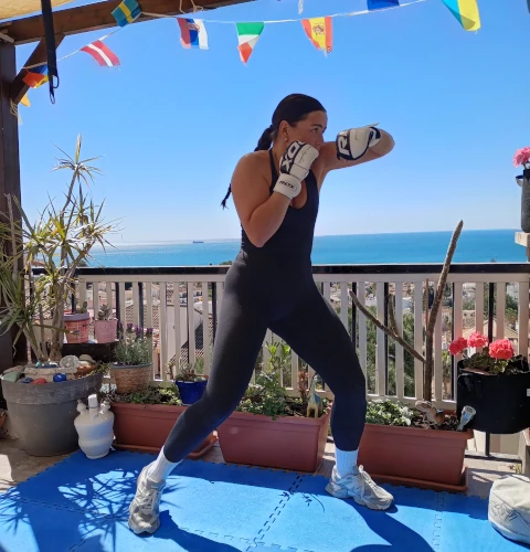 Sonia kick boxing
