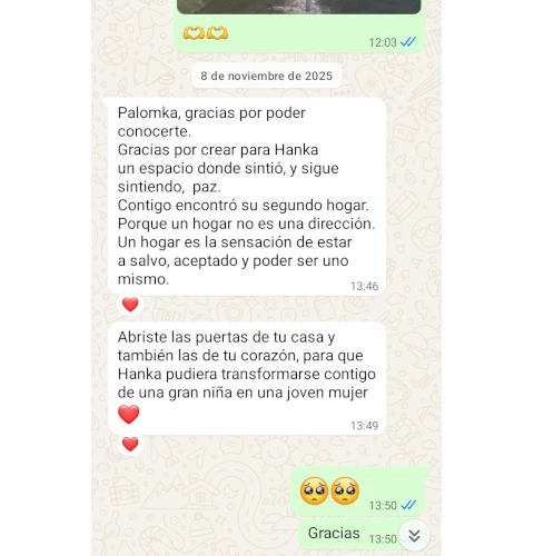 Whatsapp padre estudiante